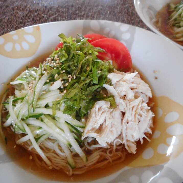 ささみとキュウリのさっぱりそうめん レシピ 作り方 By Mococo05 楽天レシピ ささみとキュウリのさっぱりそうめん レシピ 作り方 By Mococo05 楽天レシピ